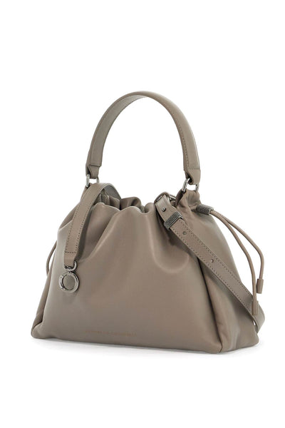 handbag with monile embell MBGPD3610 PIETRA SERENA