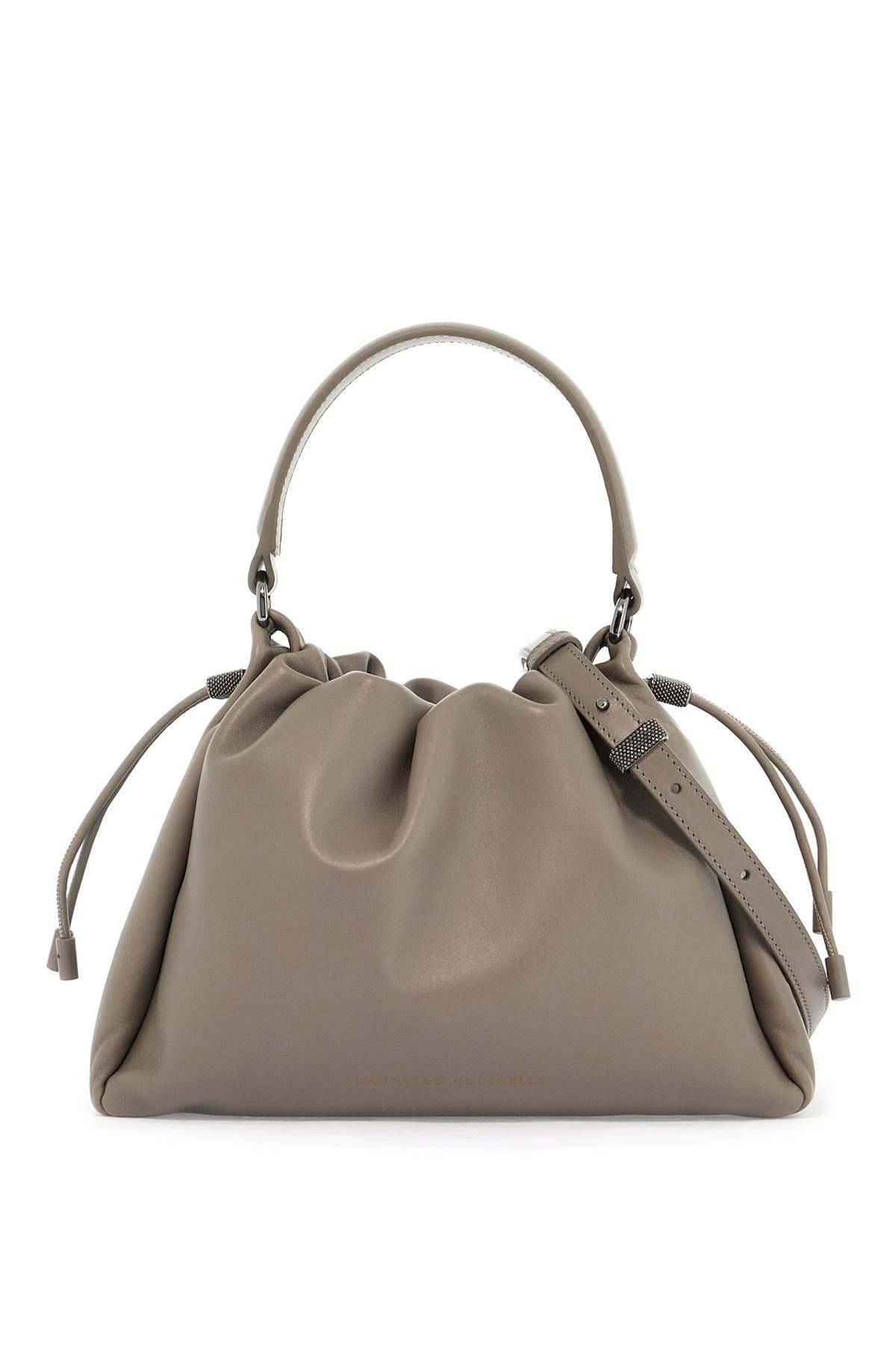 handbag with monile embell MBGPD3610 PIETRA SERENA