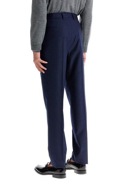 "flannel leisure fit pants for ME226E1450 BLU MARINA