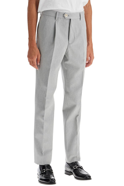 leisure gabardine pants ME262E1450 GRIGIO PERLA