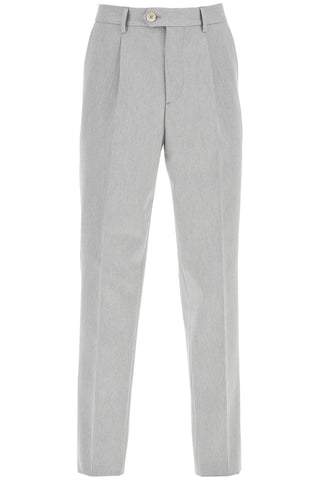 leisure gabardine pants ME262E1450 GRIGIO PERLA