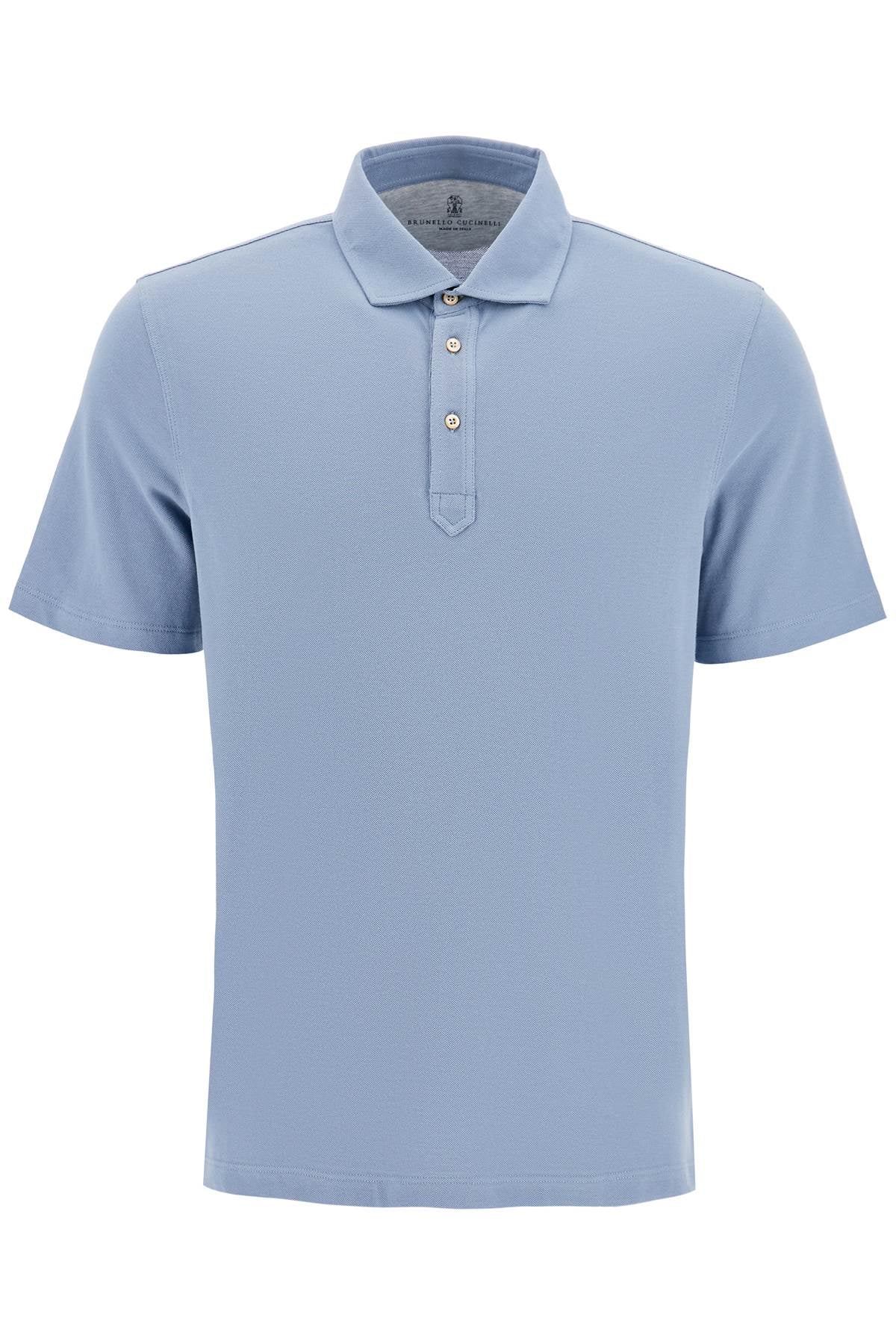 pique polo shirt ME8543936 CELESTIALE