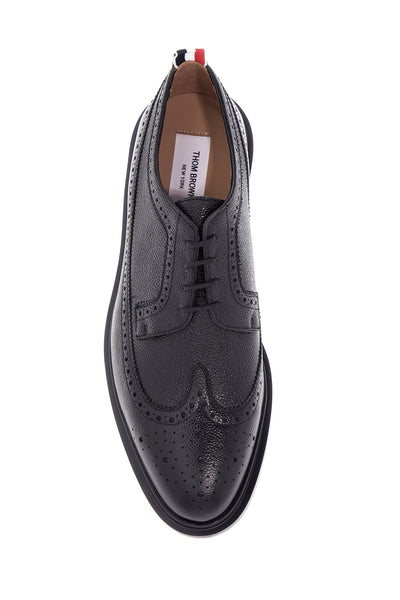 THOM BROWNE laced longwing bro MFD002H 00198 BLACK | Italystation.com - Shop Now at italystation.com