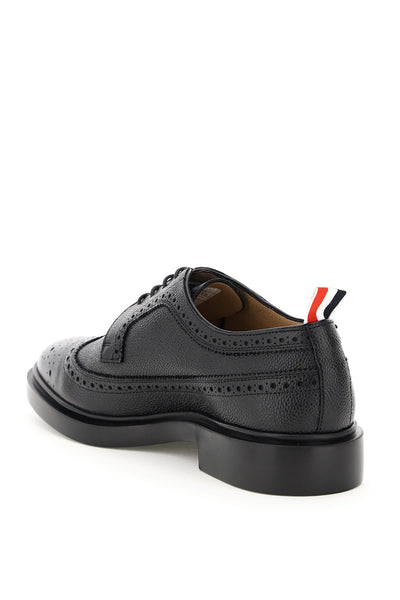 longwing brogue lace-up shoes MFD002H00198 BLACK