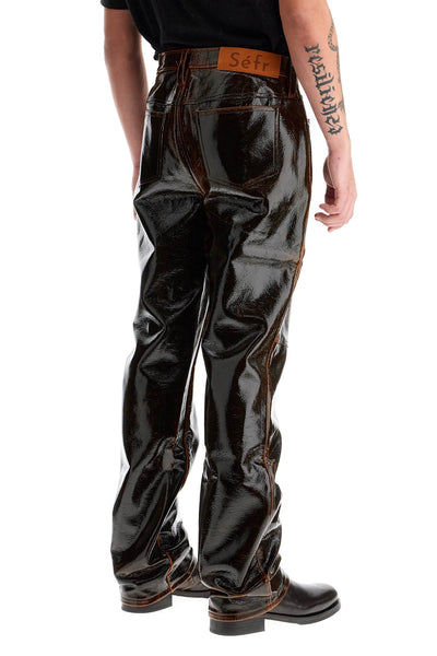 eito coated pants MFW24EITO WORN COATED