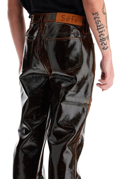 eito coated pants MFW24EITO WORN COATED