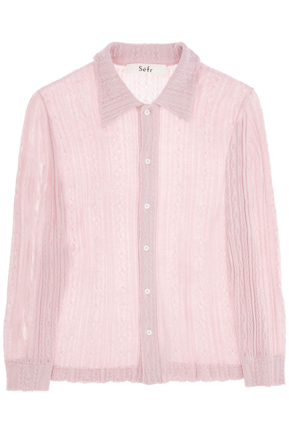 "riku merino wool shirt MFW24RIKU FINE LAVENDEL