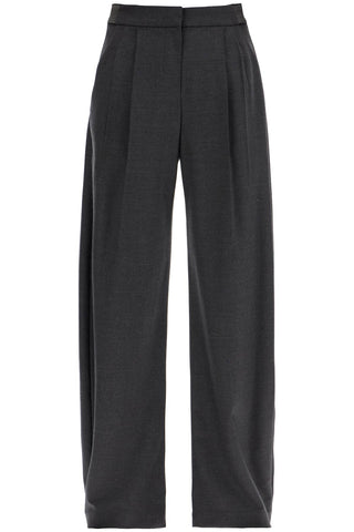 stretch wool trousers for men/w MG912P8736 GRIGIO SCURO