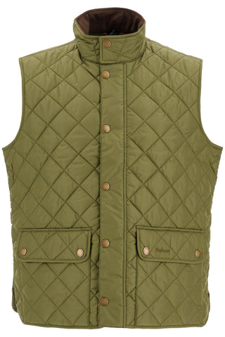 lowerdale quilted vest MGI0245 DARK MOSS