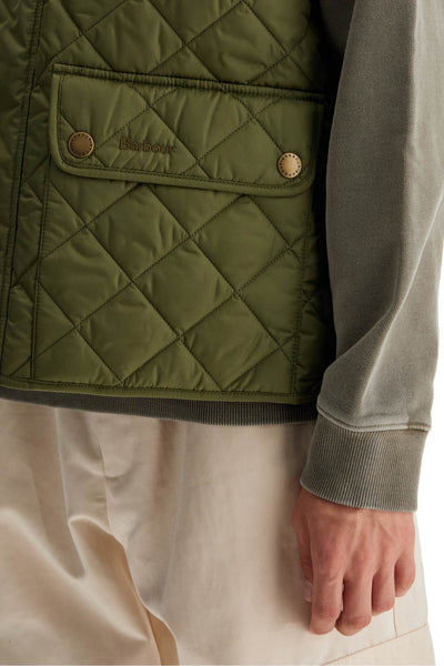 lowerdale quilted vest MGI0245 DARK MOSS