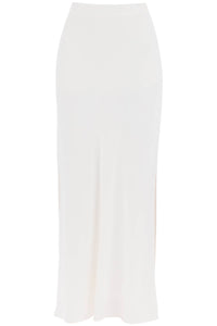 Brunello cucinelli 流體斜紋超長半身裙 MH126G3396 NATURALE