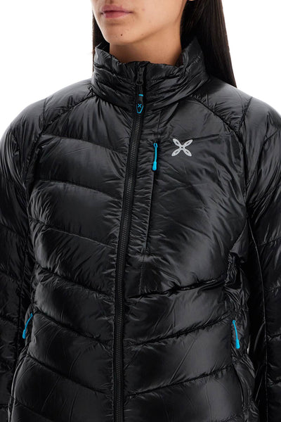 short helios down jacket MJAD28W NERO