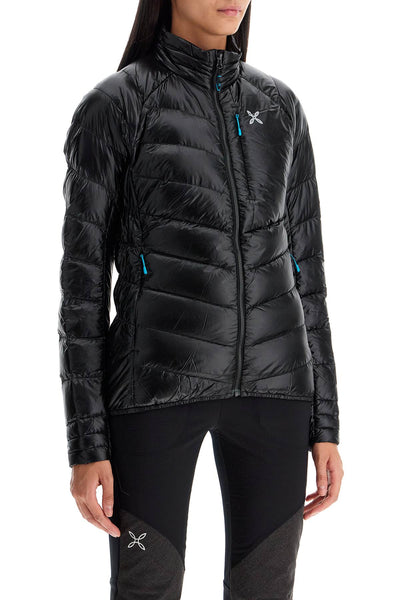 short helios down jacket MJAD28W NERO