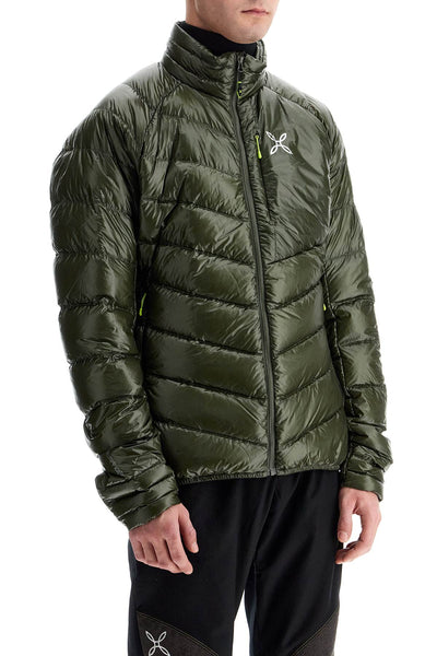 short helios down jacket MJAD28X VERDE SALVIA/VERDE LIME