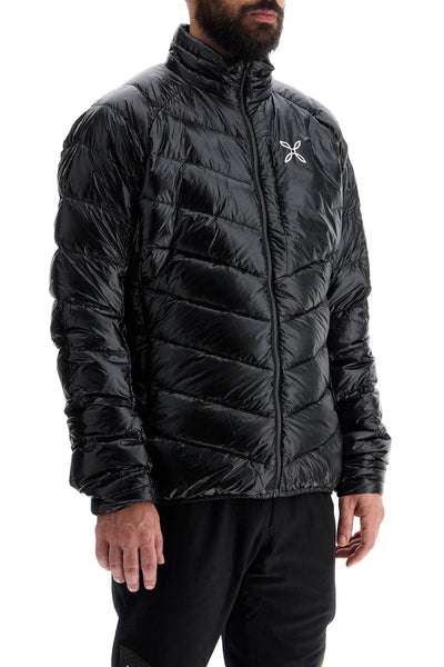 short helios down jacket MJAD28X BLACK