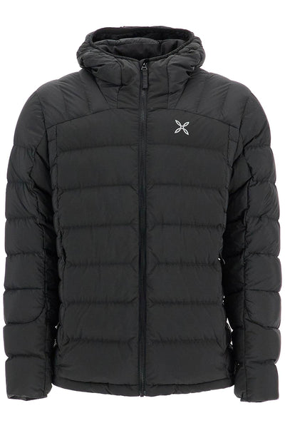 hooded down jacket ren MJAD74X BLACK