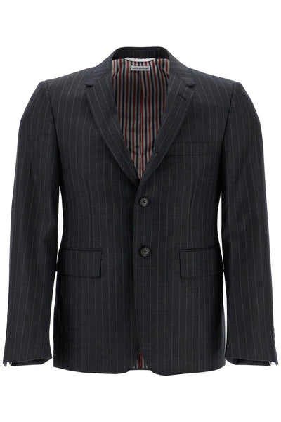 woolen pinstripe MJC001A 07482 DARK GREY