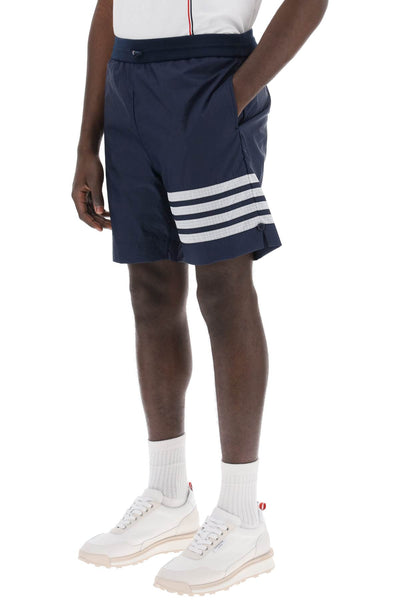 4-bar shorts in ultra-light ripstop MJQ197AF0517 NAVY