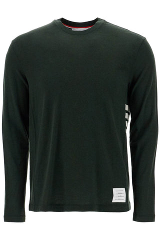 long-sleeved wool jersey t-shirt for men MJS218A J0149 GREEN