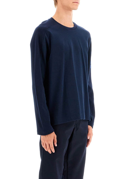 long-sleeved 4-bar MJS245B 07323 NAVY