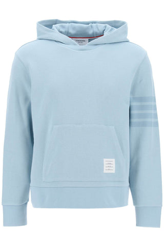 4-bar hoodie in cotton knit MJT414AJ0051 LIGHT BLUE