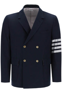 4-bar double-breasted jacket MJU566A07890 NAVY