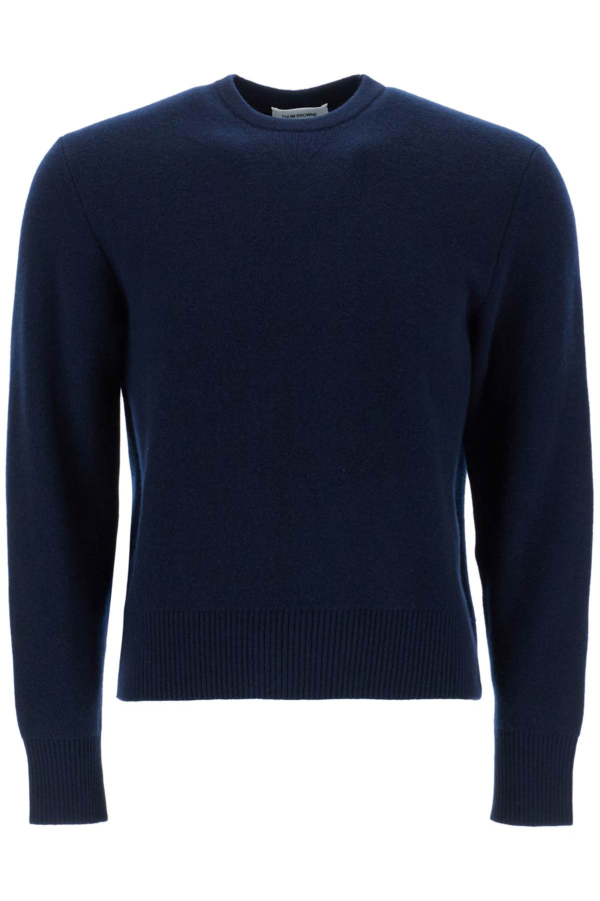 wool piqué crewneck pullover MKA518A Y1029 NAVY