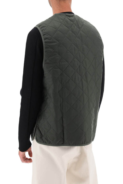 quilted vest MLI0001 OLIVE/CLASSIC