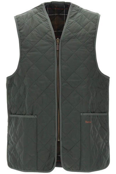 quilted vest MLI0001 OLIVE/CLASSIC