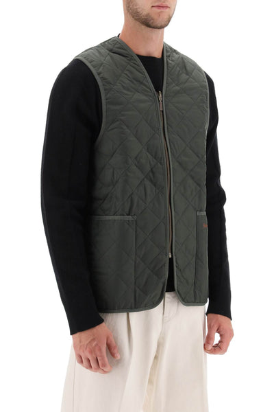 quilted vest MLI0001 OLIVE/CLASSIC