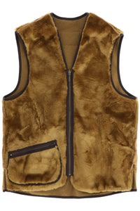 reversible vest MLI0004 BROWN