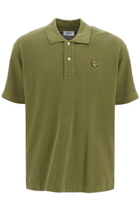 'bold fox head comfort fit polo shirt MM00210KJ7010 MILITARY GREEN