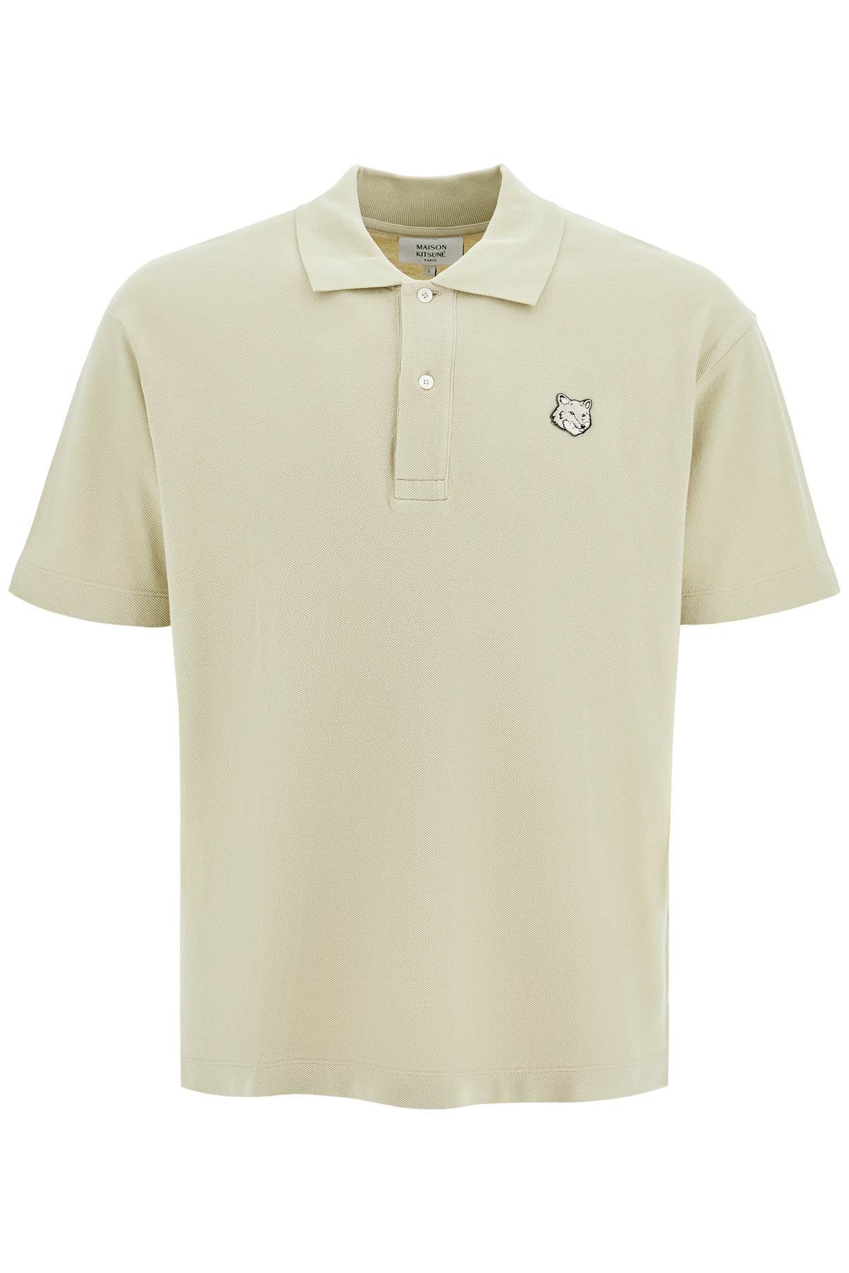 "bold fox head comfort fit polo shirt MM00210KJ7010 ASH TREE