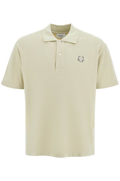 "bold fox head comfort fit polo shirt MM00210KJ7010 ASH TREE