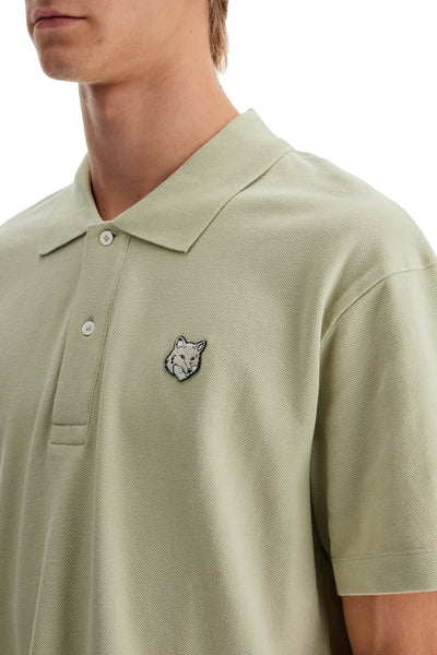 "bold fox head comfort fit polo shirt MM00210KJ7010 ASH TREE