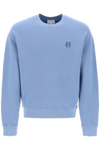 "bold fox head crewneck sweat MM00316KM0307 HAMPTON BLUE