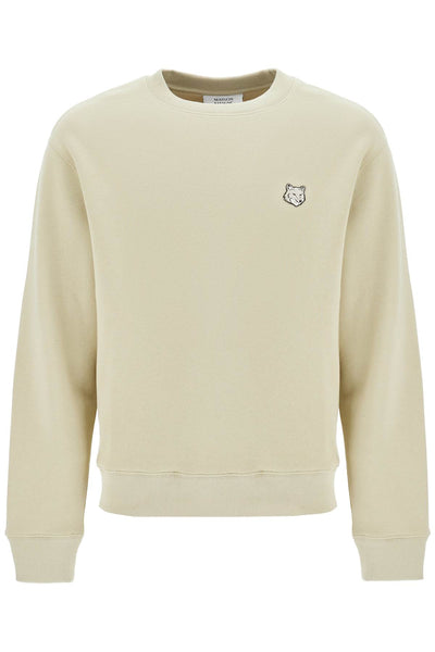 'bold fox head crewneck sweat MM00316KM0307 ASH TREE