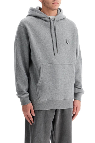 bold fox head hooded sweatshirt MM00713KM0307 MEDIUM GREY MELANGE