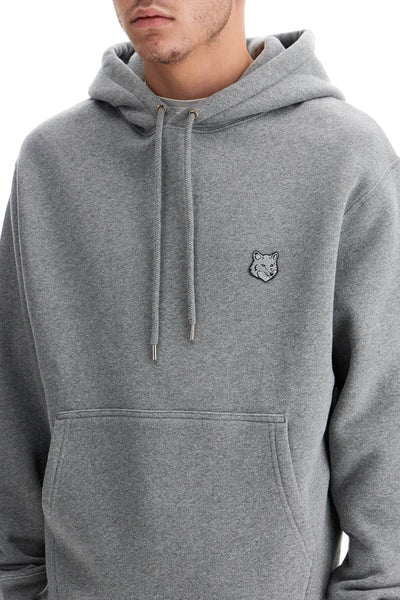 bold fox head hooded sweatshirt MM00713KM0307 MEDIUM GREY MELANGE