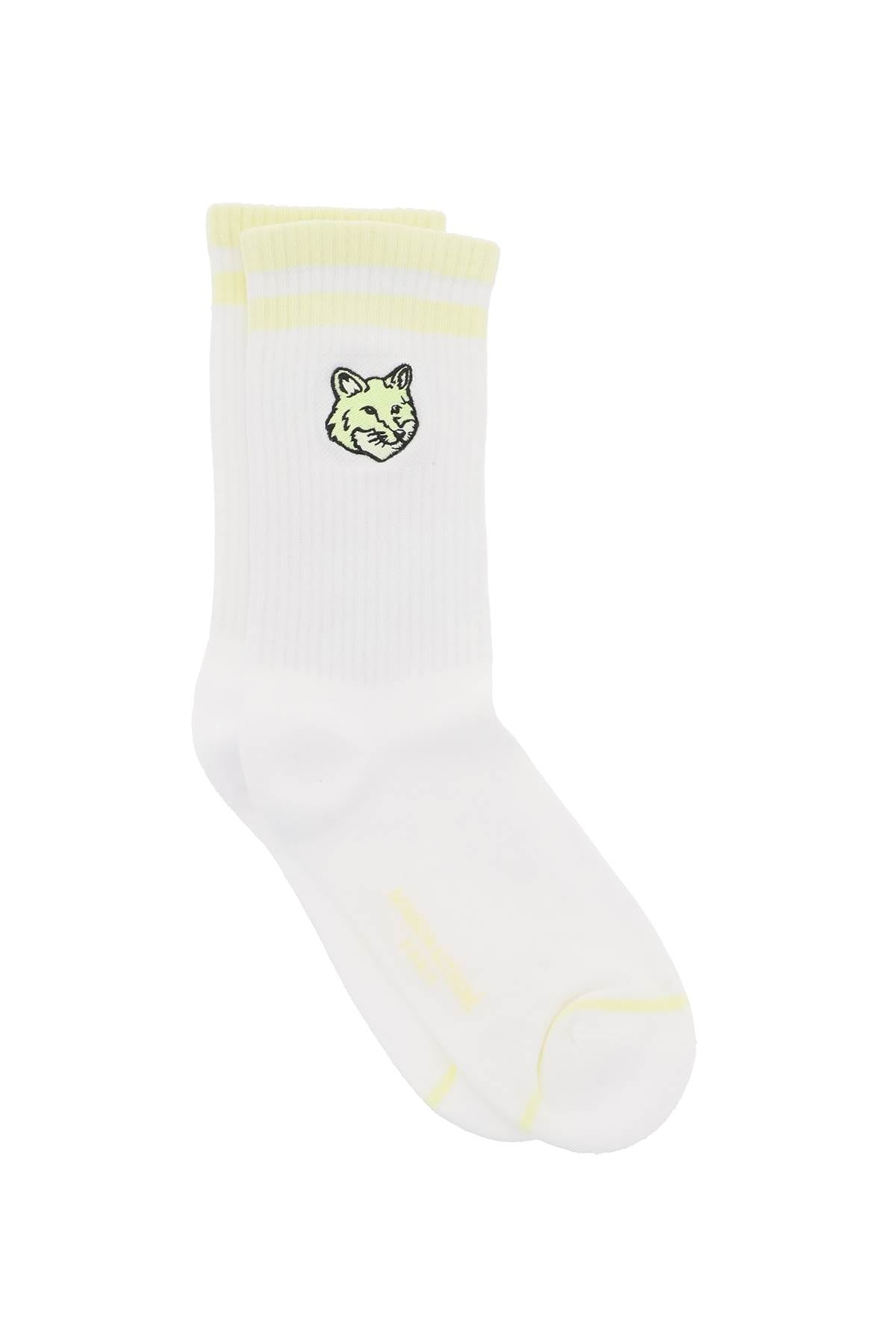 bold fox head socks MM06432KT0014 LEMONADE