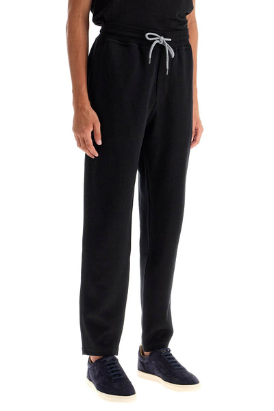 interlock jersey pants for men MM8313243G NERO