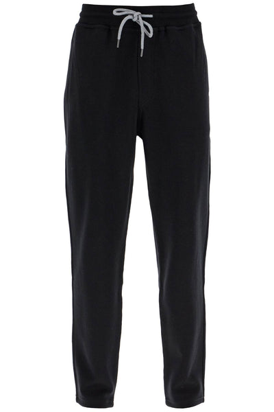 interlock jersey pants for men MM8313243G NERO