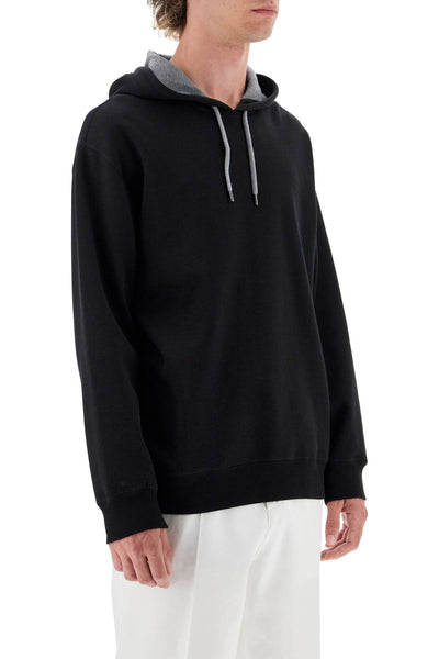 lightweight hoodie with hood MM8319021G NERO