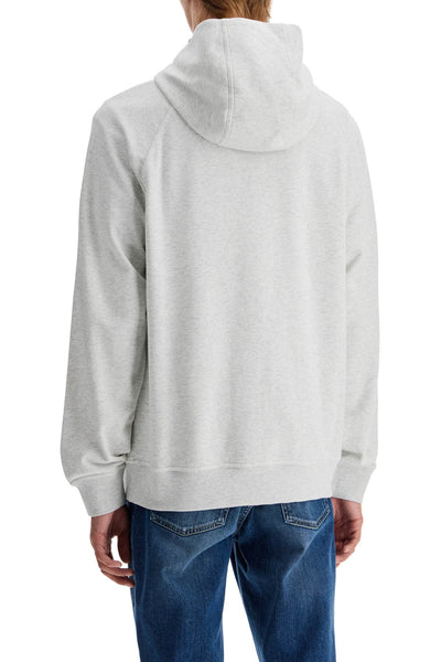 cotton techno hoodie with hood. MM8363130G PERLA+GRIGIO+PERLA