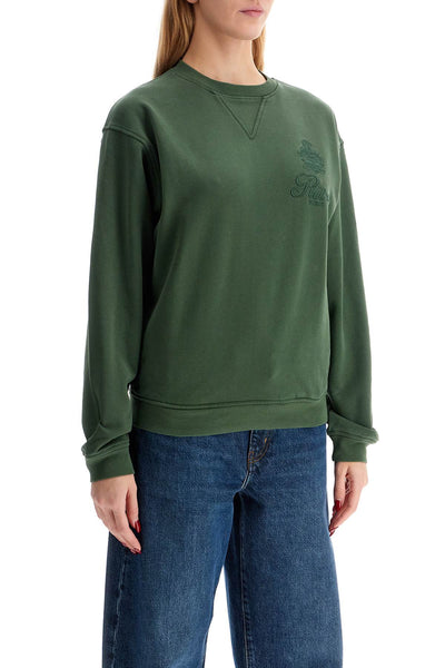 FRAME embroidered frame x ritz paris MP25JSS006 HUNTER GREEN | Italystation.com - Shop Now at italystation.com