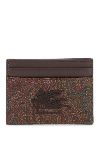 paisley card holder MP2E0001 AA012 MARRONE 2