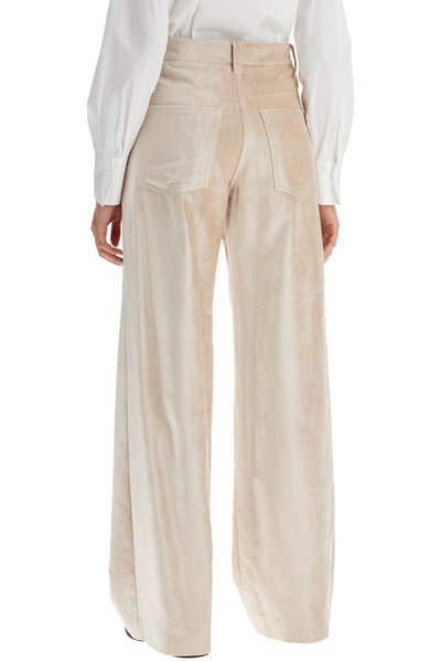 velvet pants for a stylish look. MP581P8716 BEIGE ROSATO