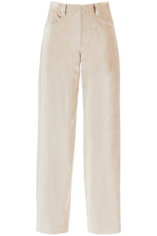 velvet pants for a stylish look. MP581P8716 BEIGE ROSATO