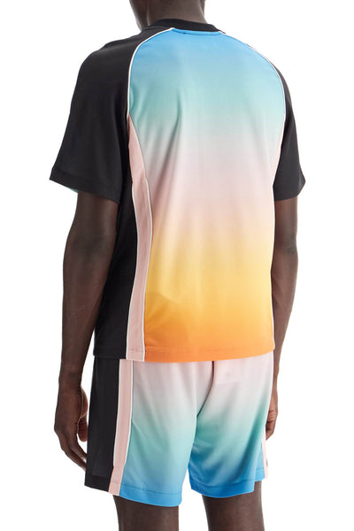 pastel gradient football t-shirt MPF24 JTP 232 01 GRADIENT