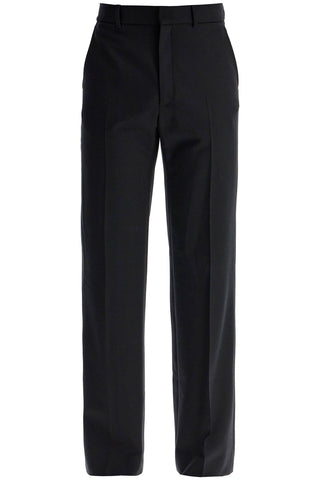 tailored slim fit trousers MPF24 TR 102 03 BLACK